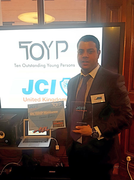 Hashim Bhatti Ten Outstanding Young Persons